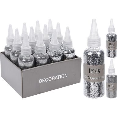 GLITTER SILVER 40GR IN 2 TAGLI.