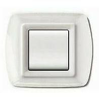 PLACCA MYLIFE 2 MODULI BIANCO