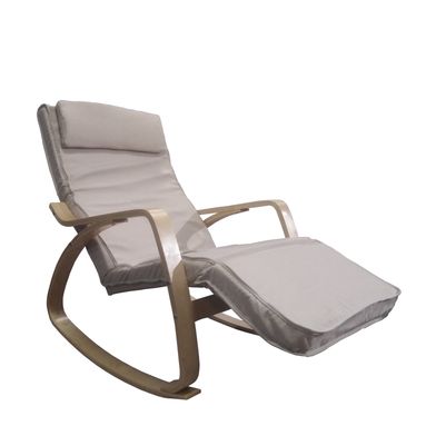POLTRONA DONDOLO SCOTIA 67X130XH94CM BEIGE