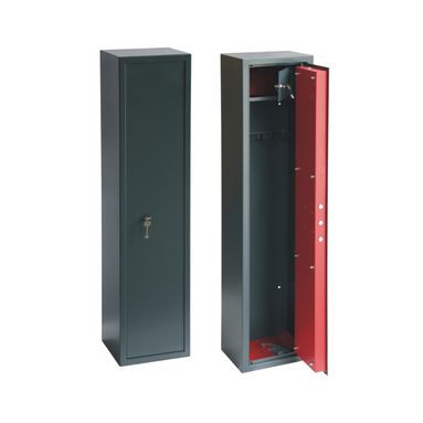 PORTAFUCILI IN METALLO 5 POSTI 34X28XH148CM CON TE