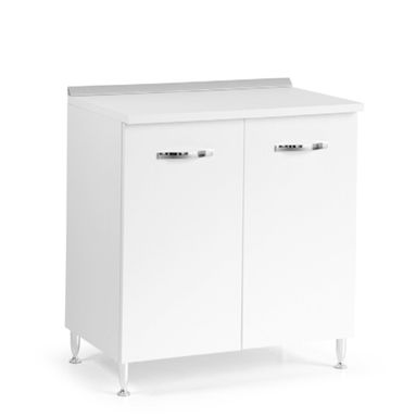 BASE CUCINA 80X50XH85CM BIANCO FRASSINATO