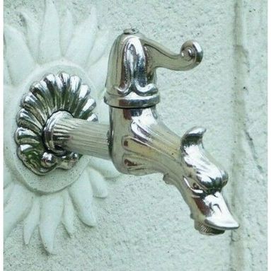 RUBINETTO GRIFONE A LEVA 1/2" M IN OTTONE CROMATO