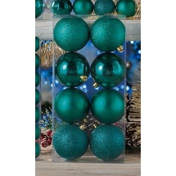 S/8 PALLINE NATALE VERDI A4F DIAM8.