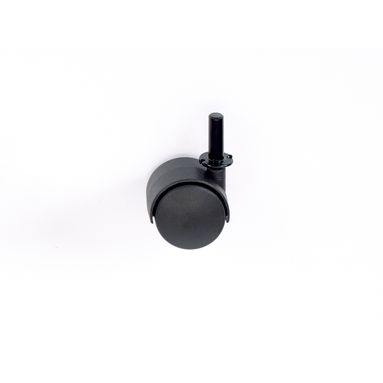 RUOTA NYLON NERA MM30 PERNO BUSS.M10X30