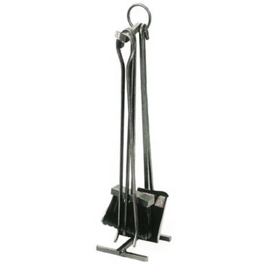 SET 4 ACCESSORI PER CAMINO 72CM IN METALLO