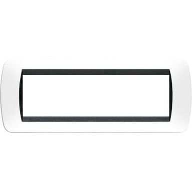PLACCA LIVING INTERNATIONAL 7 POSTI BIANCA CON COR