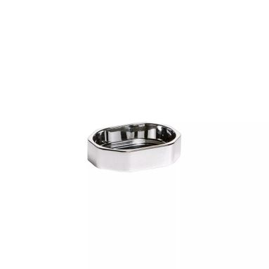PORTASAPONE OTTO 13X10XH3CM CROMO