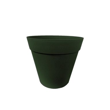 VASO CONICO CHICAGO D.25XH22CM VERDE