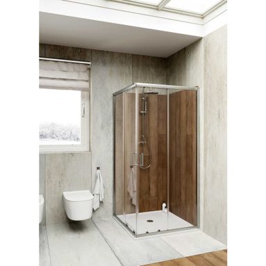 BOX DOCCIA ANGOLARE MOOD 70X70XH185CM CRISTALLO TR
