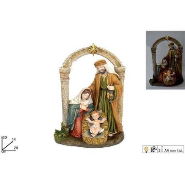 NATIVITA? 30CM CON MUSICA E LUCE.