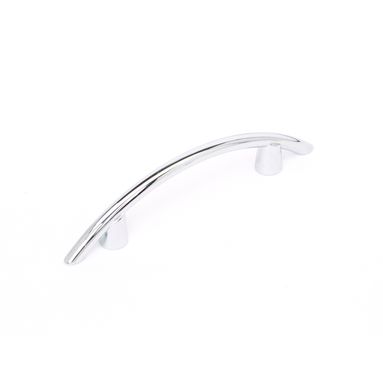 MANIGLIA IN METALLO MODERNA CROMO LUCIDO 32MM TIPO