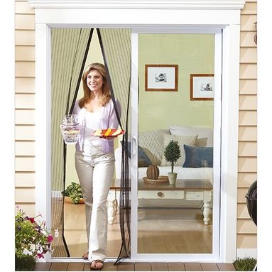 ZANZARIERA MAGNETICA ECO MAGNETIX 140XH250CM NERA