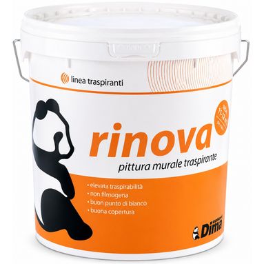 IDROPITTURA TRASPIRANTE RINOVA 14L BIANCA