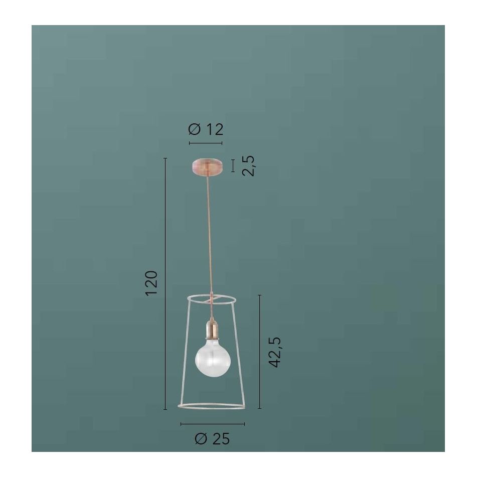 sospensione-frida-e27-d-dot-25xh120cm-oro-rosa-slash-rosso