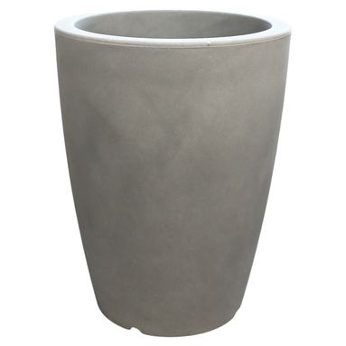 VASO HYDRA ALTO D.30XH40CM PIETRA ANTICA.