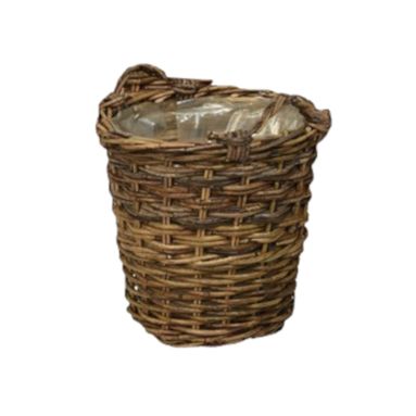 CESTA IN RATTAN D.57XH45CM MARRONE