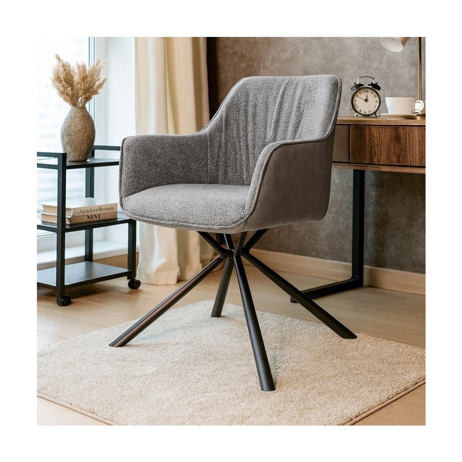 sedia-aseat-605x62xh82cm-grigia-e-tortora