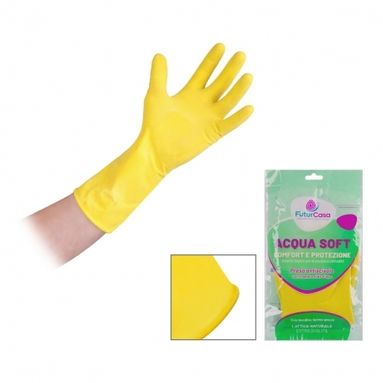 GUANTI ACQUA SOFT TG. S LATTICE FELPATI.