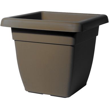 VASO QUADRO ATENA 40X40XH35CM TORTORA