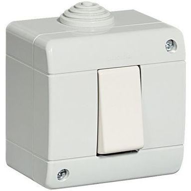 KIT DEVIATORE IN CUSTODIA IP40 1 MODULO