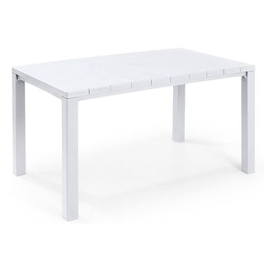 TAVOLO JULIE 147X92XH74,5CM COLORE BIANCO