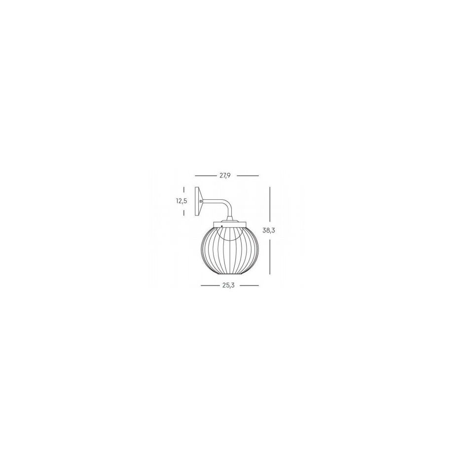 cage-applique-bianco-18w-led-4000k