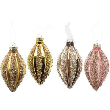 APPENDINO OLIVA D.7XH13CM ORO/ROSA..