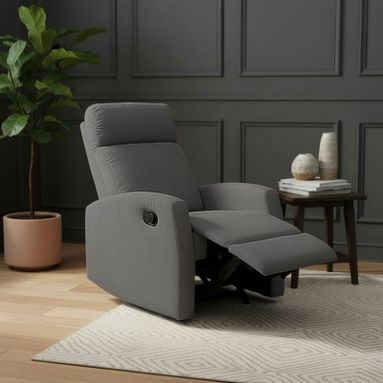 POLTRONA GIADA GRIGIA IN TESSUTO RECLINER MANUALE