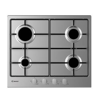PIANO COTTURA CANDY ACCIAIO INOX 60X60 4 FUOCHI CO