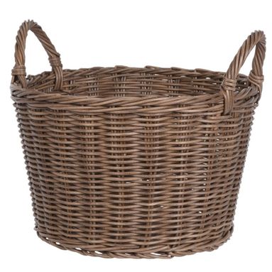 CESTA IN POLYRATTAN 40X26CM
