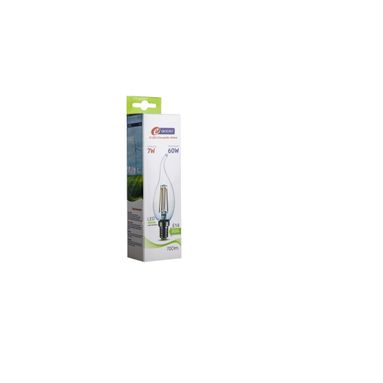 LAMPADA LED COLPO DI VENTO FILAMENTO CT35 E14 7W 4