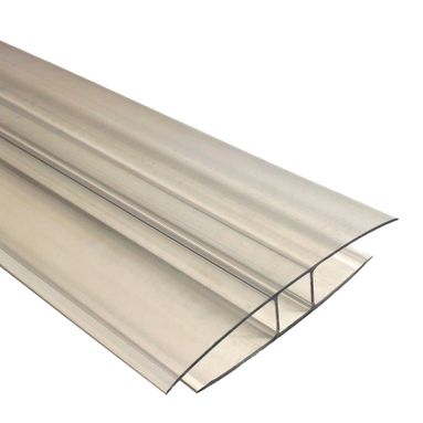 PROFILO DI GIUNZIONE AD "H" 200CM PER LASTRE DA 6M