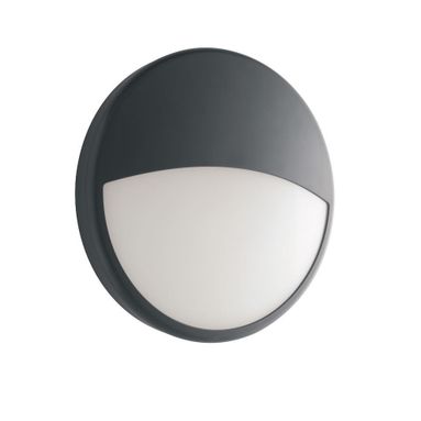 PLAFONIERA LED EVER PAL GRIGIA 20W 22CM 4000K IP6.