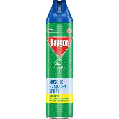 INSETTICIDA MOSCHE E ZANZARE PLUS 400ML SPRAY