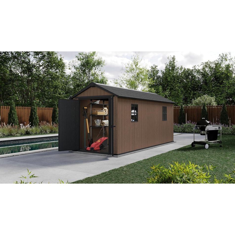 keter-casetta-da-giardino-newton-plus-7515-barra-1575-evotech-marrone-doppia-opzione-montaggio