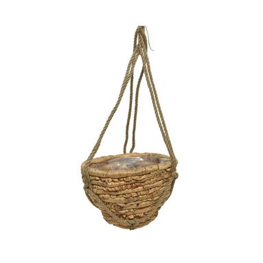 CESTINO PENSILE IN GIACINTO 26XH17CM.