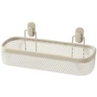mensola-taki-32x12xh9cm-crema-acciaio