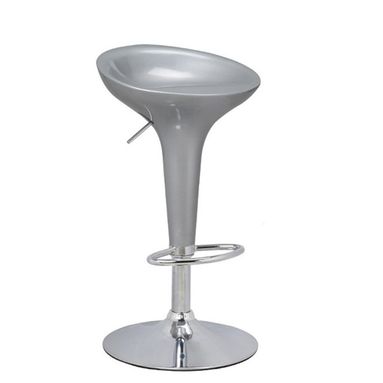 SGABELLO CON ALZATA A GAS 45X48 CM GRIGIO