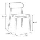 sedia-aurora-51x49xh795cm-arancione