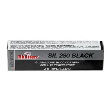 SILICONE SIGILLANTE SIL 280 NERO 80GR PER FLUIDI A
