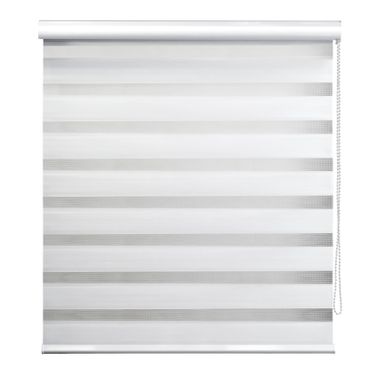 TENDA A RULLO 160XH250CM ZEBRA BIANCA