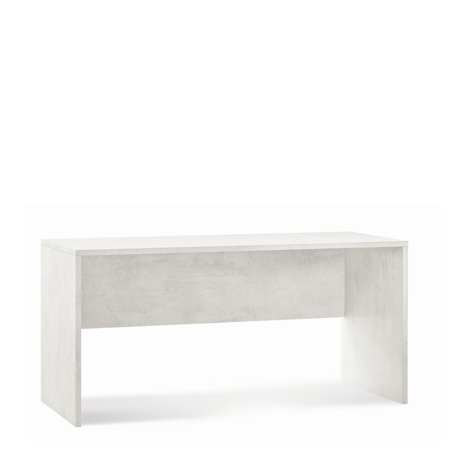 scrivania-160x69xh76cm-struttura-ossido-bianco-frontale