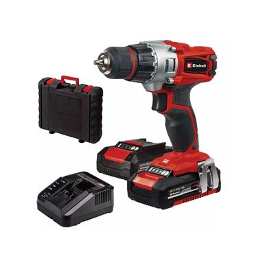 Einhell TRAPANO AVVITATORE TE-CD 18/2 LI KIT 2 BATTERIE.