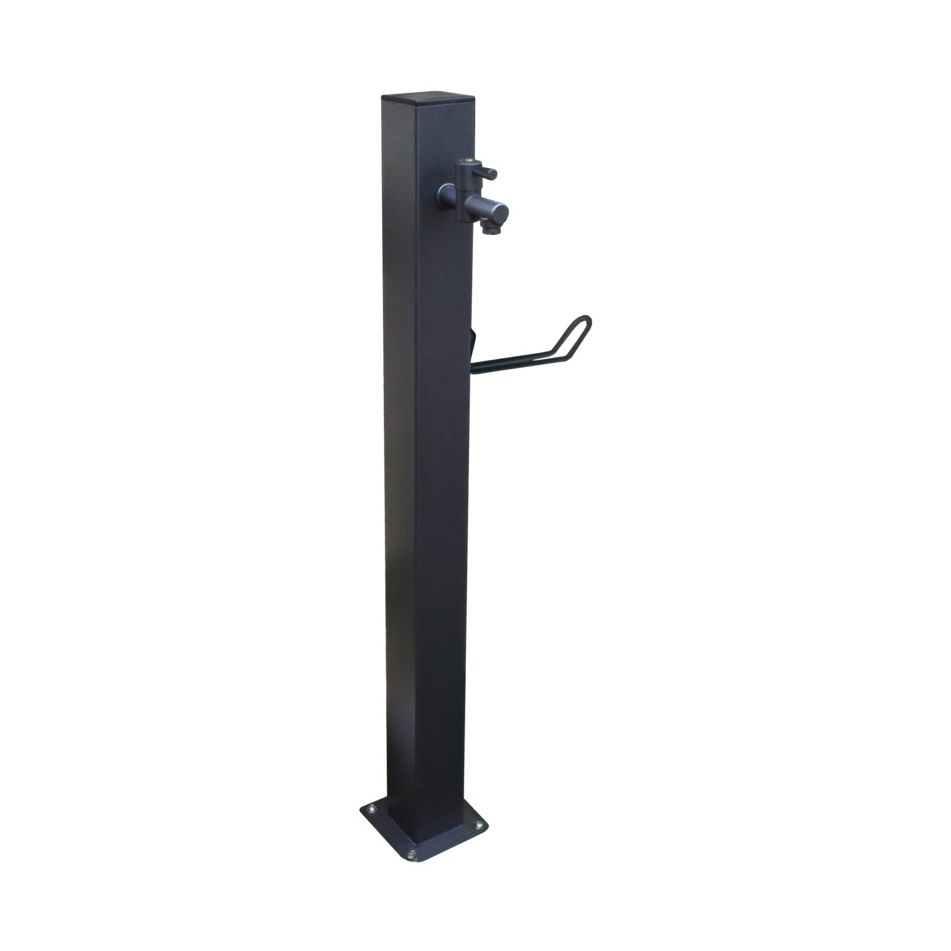 punto-acqua-quadrato-20x14xh100cm-antracite-in-met
