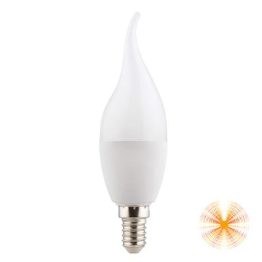 LAMPADINA LED CAL37 E14 3000K 7W 630LM 360°.