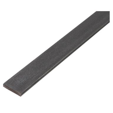 BARRA PIATTA 25X5X1000MM ACCIAIO GREZZO LAMINATO