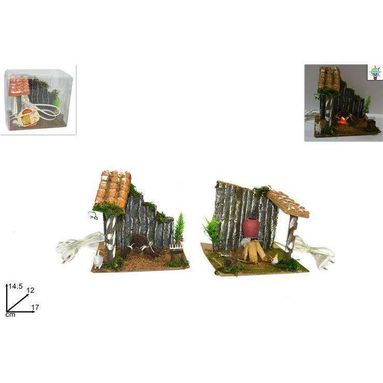 SCENARIO FUOCO CON LUCE EFFETTO FIAMMA.