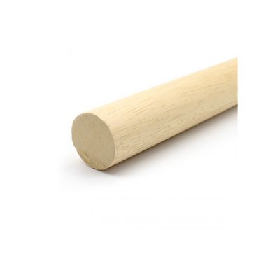 BASTONE TONDO GREZZO D.45X2450MM