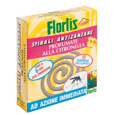SET 10 SPIRALI ANTIZANZARE ALLA CITRONELLA