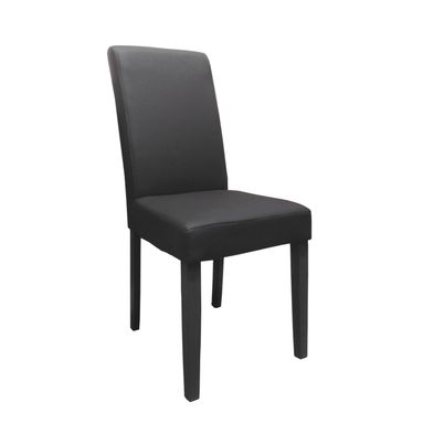 SEDIA KAI 60X44XH97CM GRIGIA IN ECOPELLE